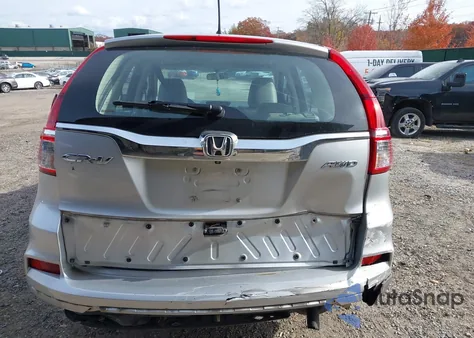 2016 Honda Cr-V Lx из США, поврежденный, VIN 5J6RM4H31GL099061